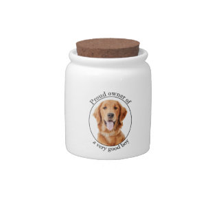Good Boy Golden Candy Jar