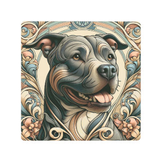 Good boy metal print