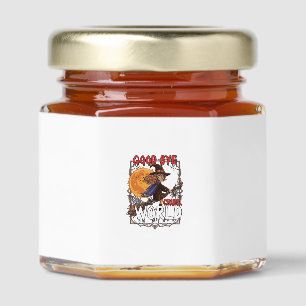 Good Bye Cruel World Witch Halloween Full Moon Spi Honey Jar Favors
