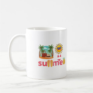 Good bye School, Hello Summer Beach And Sun  Coffee Mug
