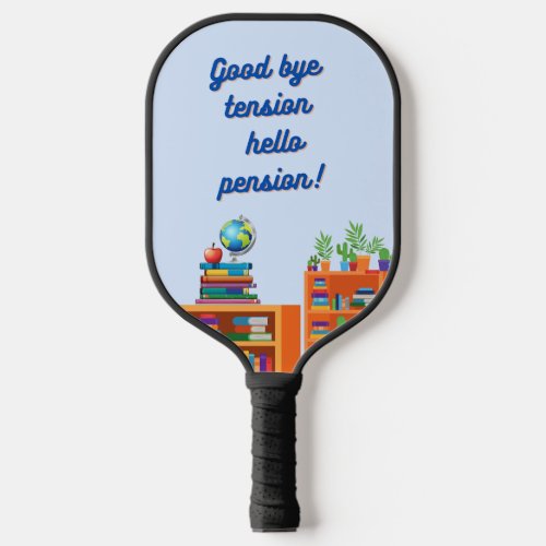 Good bye tension hello pension pickleball paddles