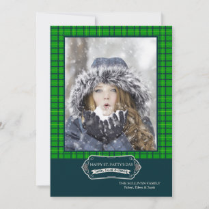 Good Cheer Photo St. Patrick's Day Card