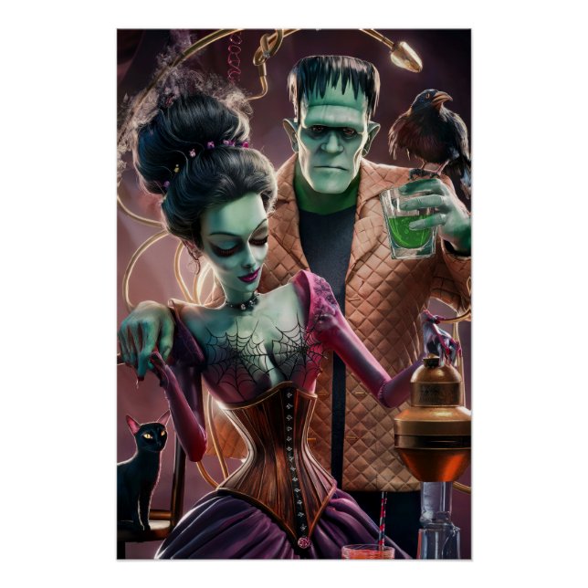 Good Chemistry, Frankenstein Monster & His Bride  Poster (Front)