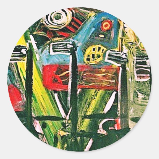 GOOD CLASSIC ROUND STICKER (Front)