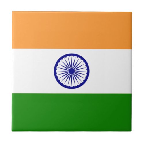 Good color Indian flag Tiranga Ceramic Tile