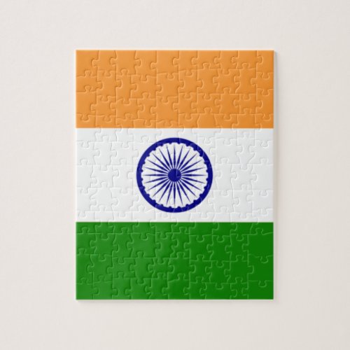 Good color Indian flag Tiranga Jigsaw Puzzle
