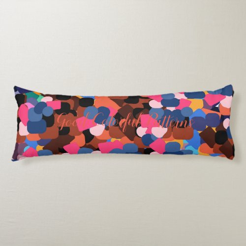 Good Colorful Patterns Body Pillow