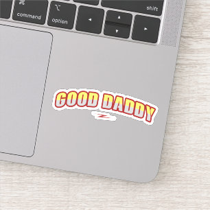 Good daddy font sticker