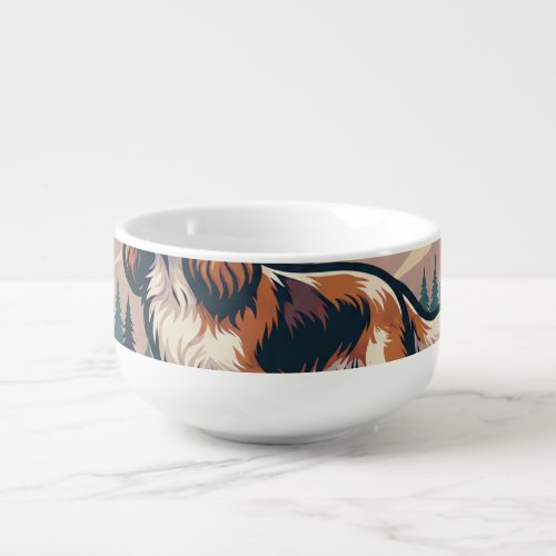 Good Day Hiking Cavalier King Charles Dog Soup Mug