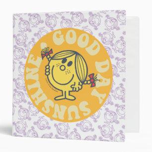 Good Day Little Miss Sunshine 3 Ring Binder