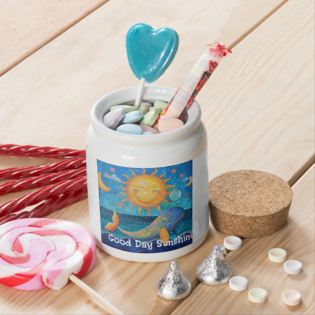 Good Day Sunshine Candy Jar (In Situ)