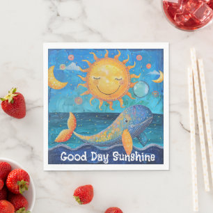 Good Day Sunshine Paper Napkin