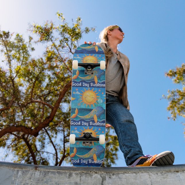 Good Day Sunshine Skateboard (Outdoor 1)