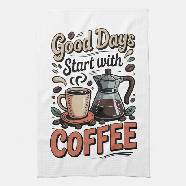 Good Days Kitchen Towel (Vertical)