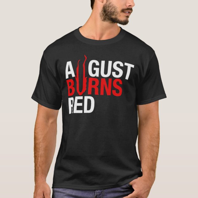 GOOD DESIGN August burns red logo New Product Esse T-Shirt (Front)