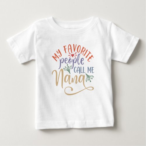 Good Design Idea For Grandma Baby T_Shirt