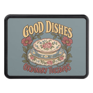 Good Dishes Ordinary Tuesdays Floral China Hitch Cover
