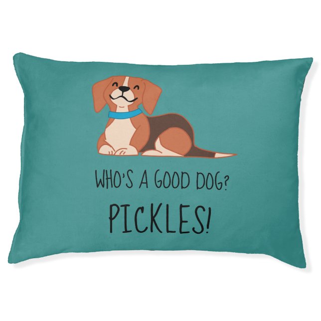 Good Dog  Dog Bed - Large (Front)