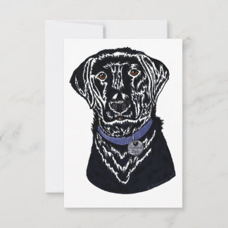 “Good Dog” Flat Thank You Card