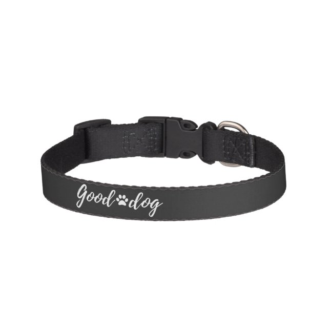 good dog pet collar (Front)