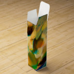 Good Earth Abstract Wine Box<br><div class="desc">This beautiful abstract pattern conveys the colorful bounty of the good earth.</div>