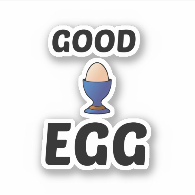 GOOD EGG STICKER (Front)