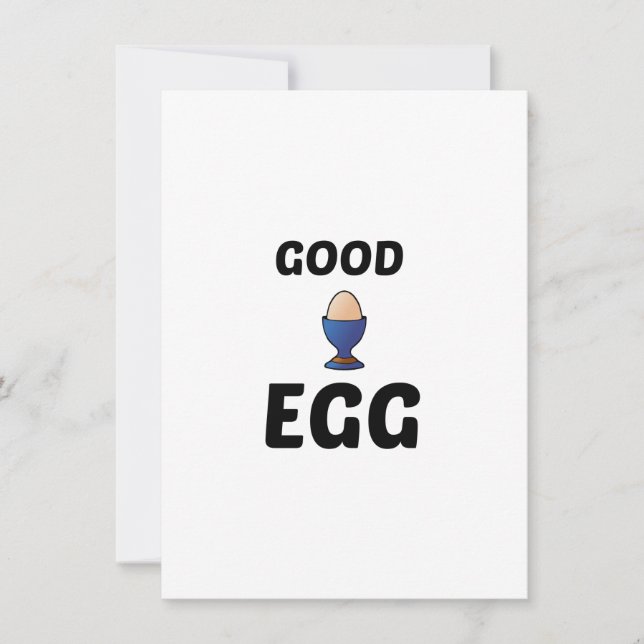 GOOD EGG THANK YOU CARD (Front)