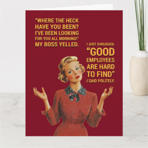 Good Employees Card