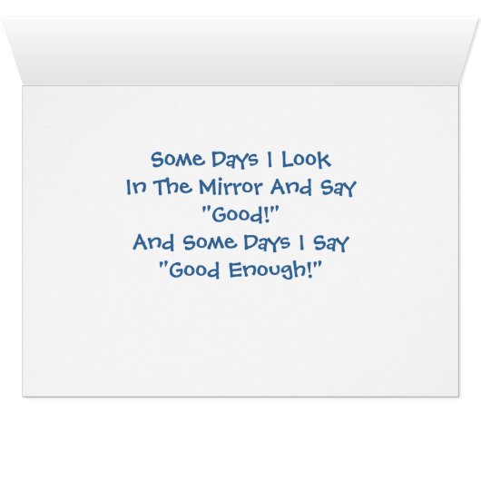 Good Enough! (Inside Horizontal (Bottom))