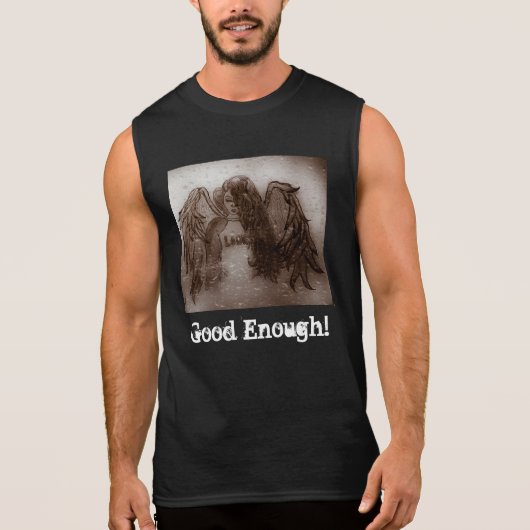 Good Enough Angel Sleeveless Shirt (Front)