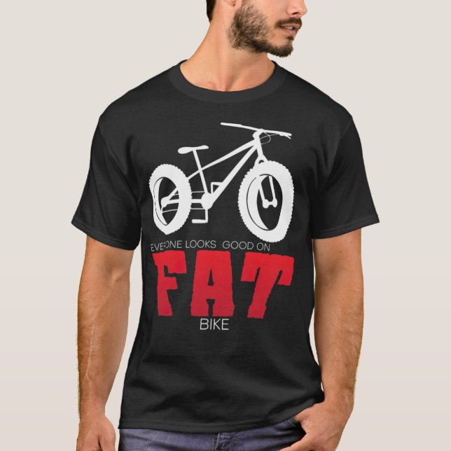 Good Fat biker braap  T-Shirt (Front)