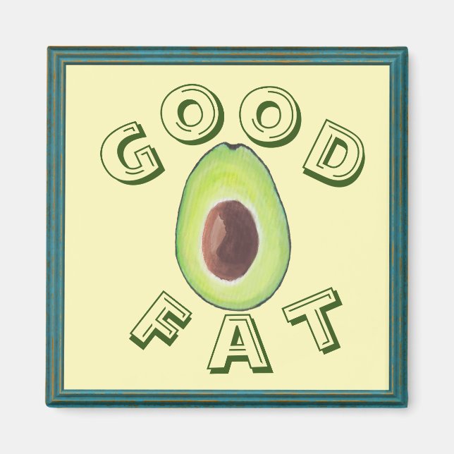 Good Fat Button Magnet (Front)