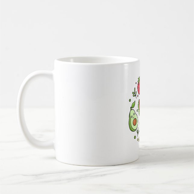 Good Food Good Mood  Coffee Mug (Left)