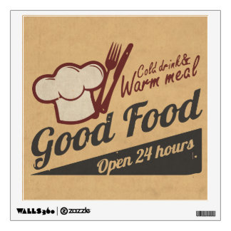 Good Food Wall Sticker