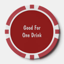 Good For One Drink Red White