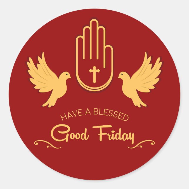 Good Friday Envelope Seal (Front)