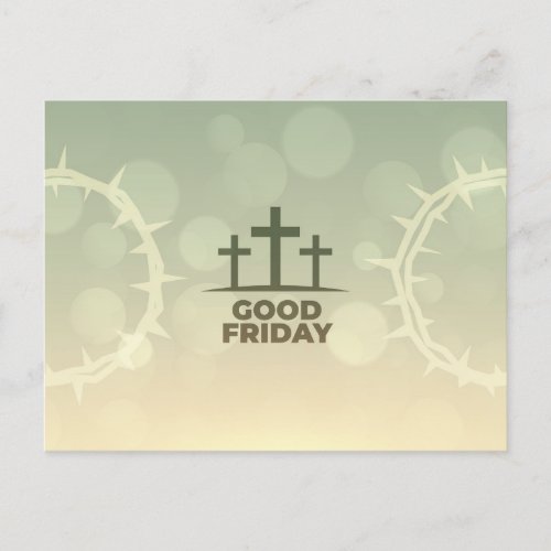 Good Friday  Holiday Postcard