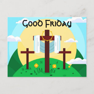 Good Friday Holiday Postcard
