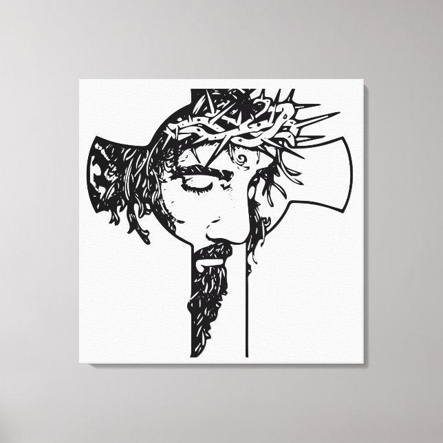 Good Friday Prayers Canvas Print (Front)