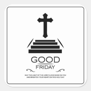 Good Friday  Square Sticker