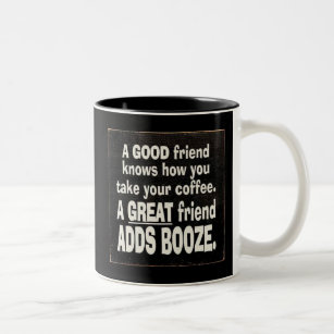 Best Friend Funny Saying Coffee & Travel Mugs | Zazzle
