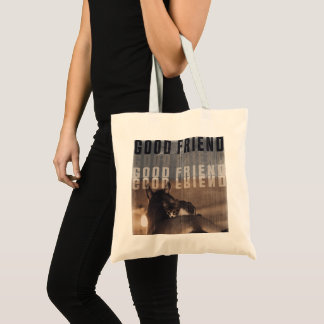 good friend-BW Tote Bag