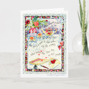 Good Friend Valentine Holiday Card