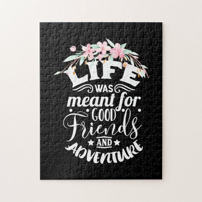 Good Friends And Adventure Jigsaw Puzzle (Vertical)