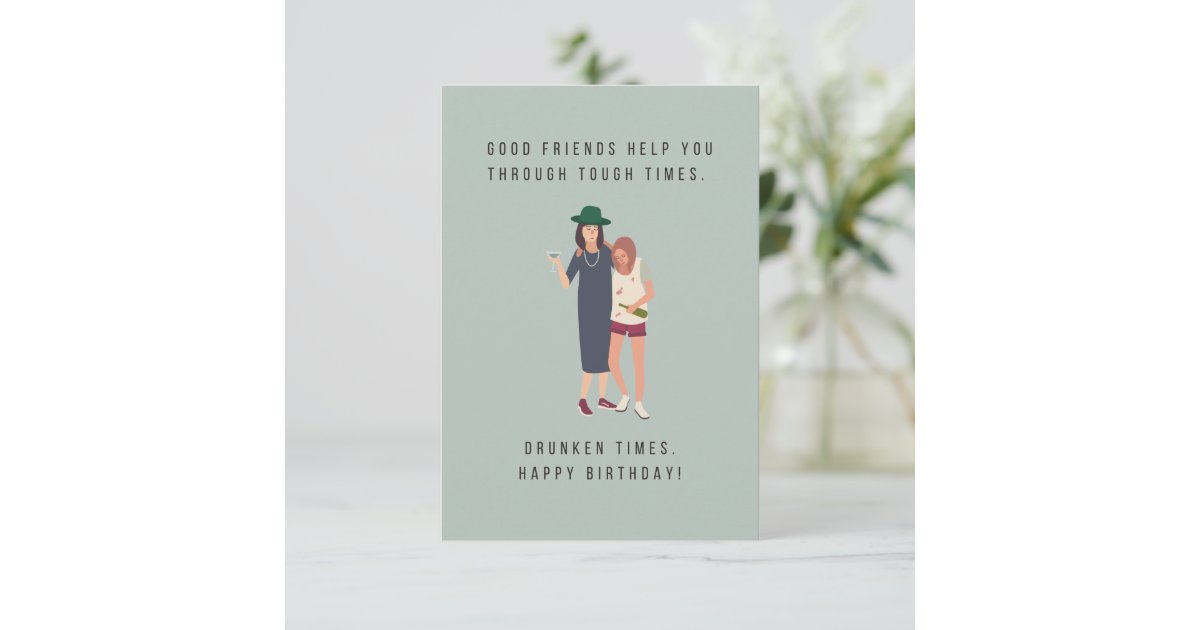 good friend birthday card message