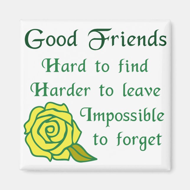 Good Friends Magnet (Front)