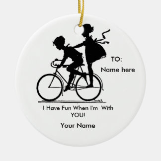 GOOD FRIENDS ORAMENT CERAMIC ORNAMENT