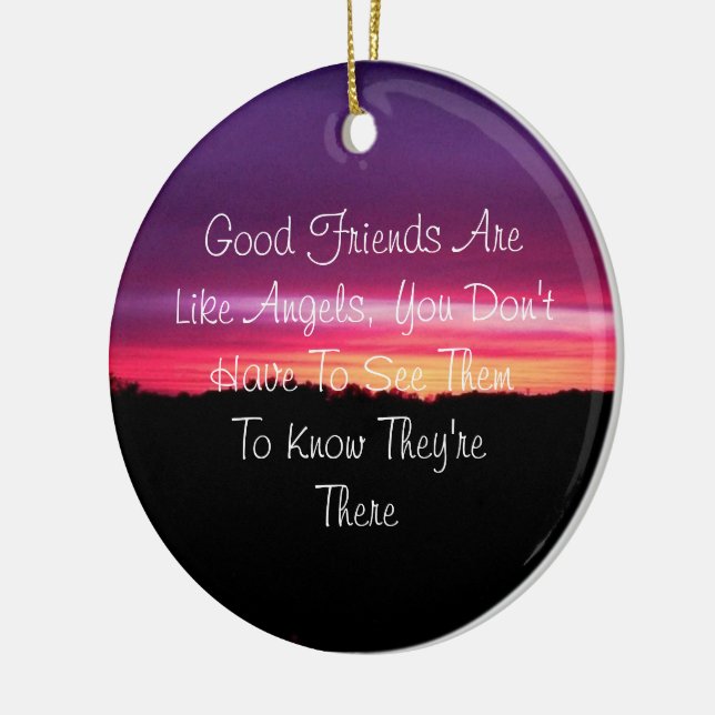 Good Friends - Ornament (Left)