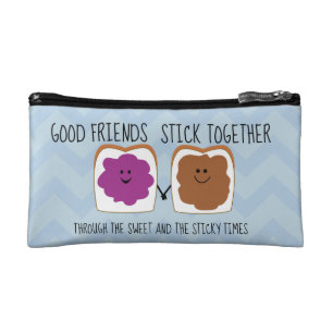 Good Friends PB&J Cosmetic Bag