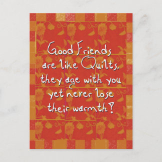 Good Friends Postcard